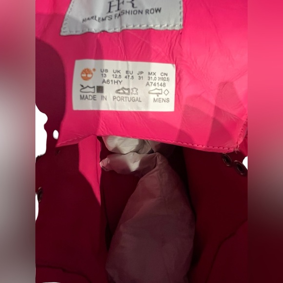 Jimmy Choo X Timberland 6-Inch Puffer Boots in Pink Velvet - Picture 5 of 9